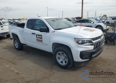 2022 Chevrolet Colorado z USA, uszkodzony, nr VIN 1GCHSBEA4N1266357